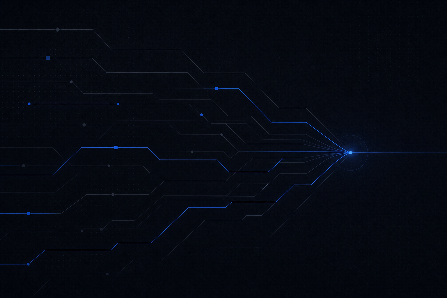 Abstract angular route network graphic